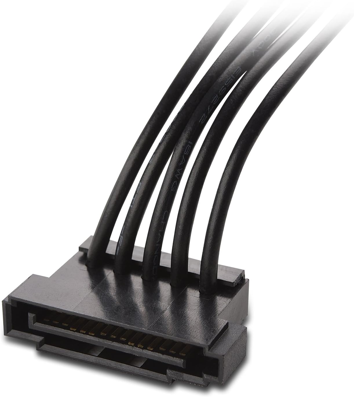 2-Pack 15 Pin SATA to 4 SATA Power Splitter Cable - 18 Inches โ image 3