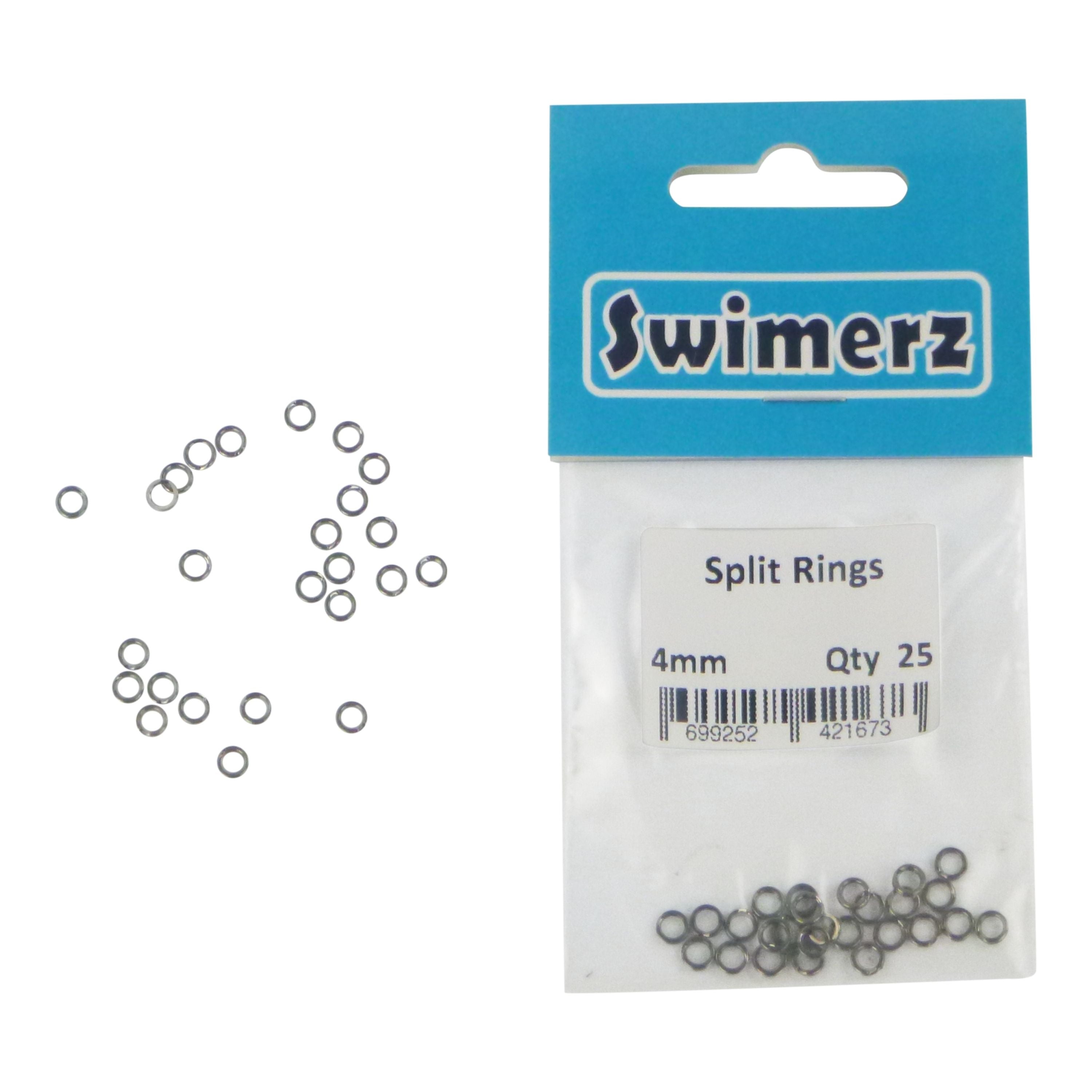 Swimerz 4mm Split Ring Stainless Steel, 25 pack — image 2