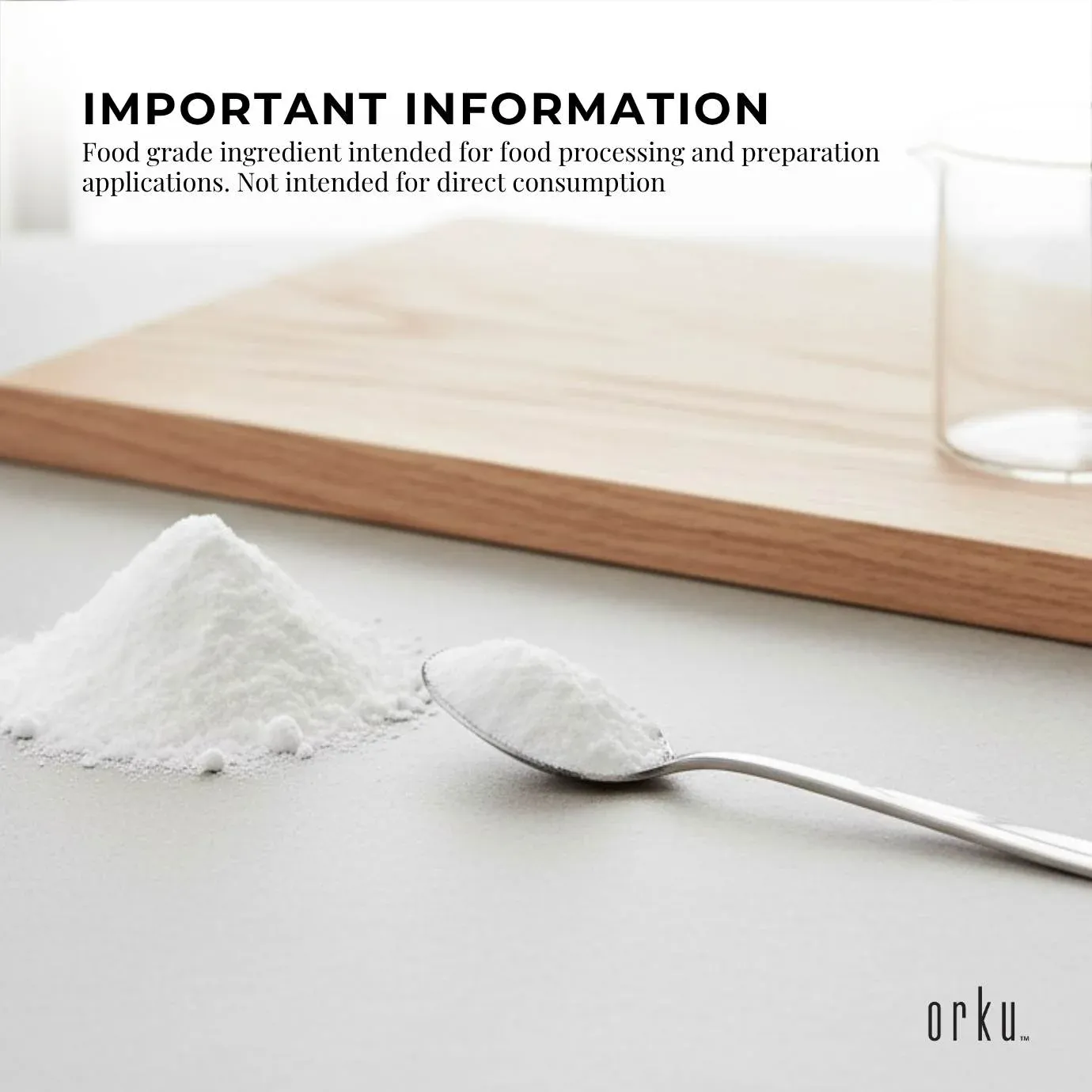 Orku 20Kg Fine Calcium Sulphate Gypsum Powder - Dihydrate Food Grade FCC E516 โ image 6