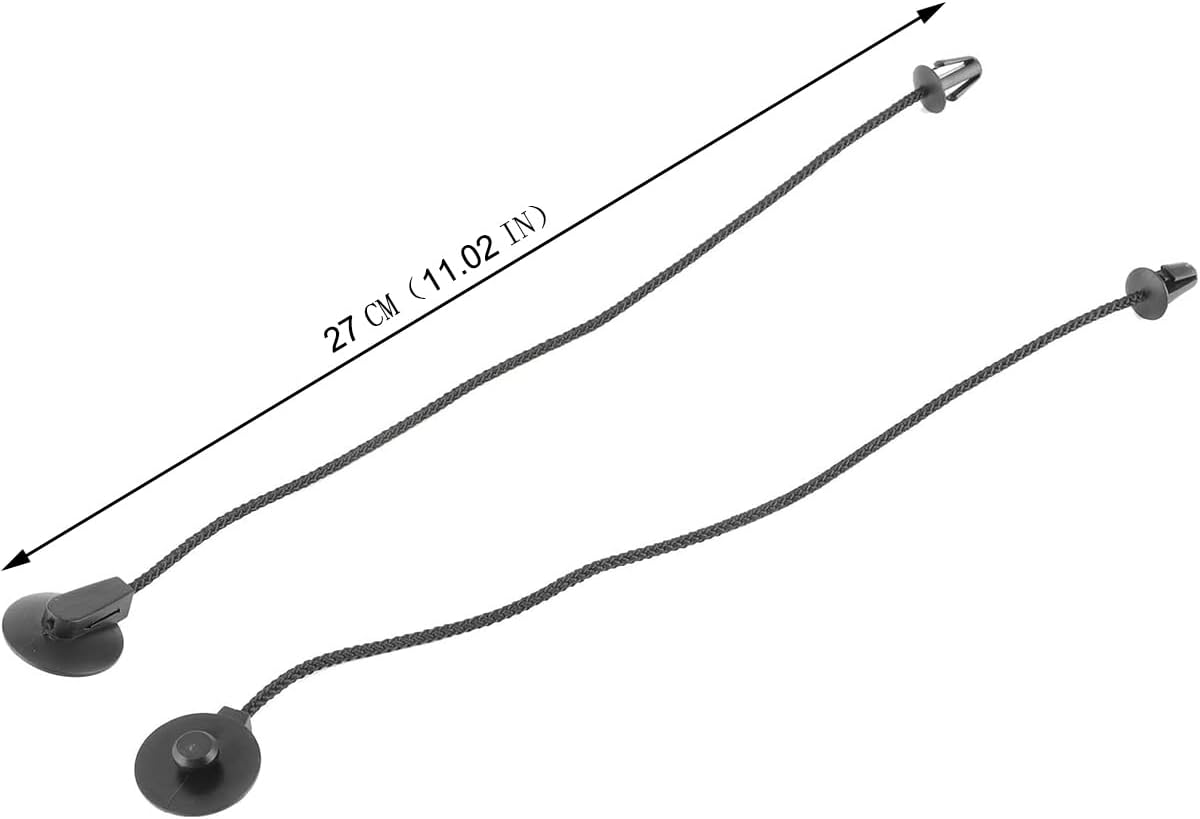 2PCS Parcel Shelf Fixing Cord, Parcel Shelf Fixing Strap, Car Parcel Shelf Cords Rear Parcel Shelf Strings for Focus MK3 2012-2017 Ford — image 2