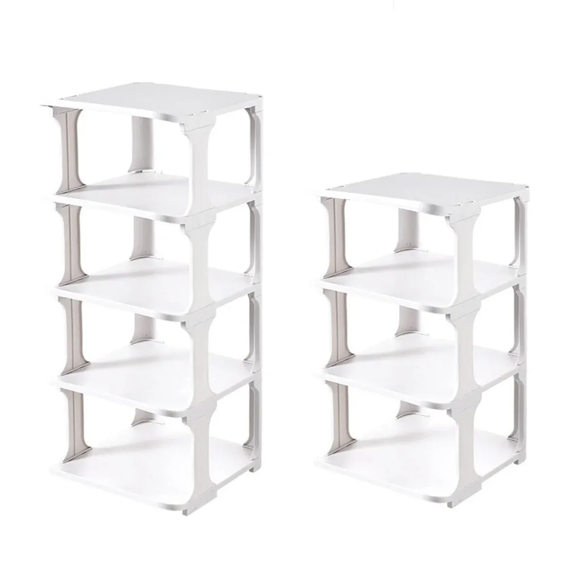 4/5Tier Shoe Rack Organizer Shelf Space Saving Storage Stand For Entryway Home - 5-Tier — image 3
