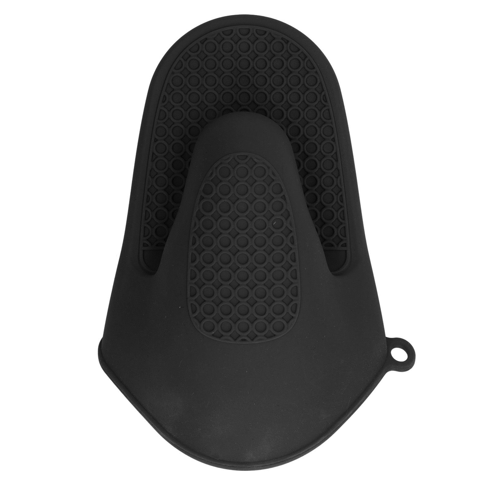 2pcs Oven Mitts Mini Silicone Thickened Anti Scalding Cooking Pinch Mitts for Kitchen Black โ image 6