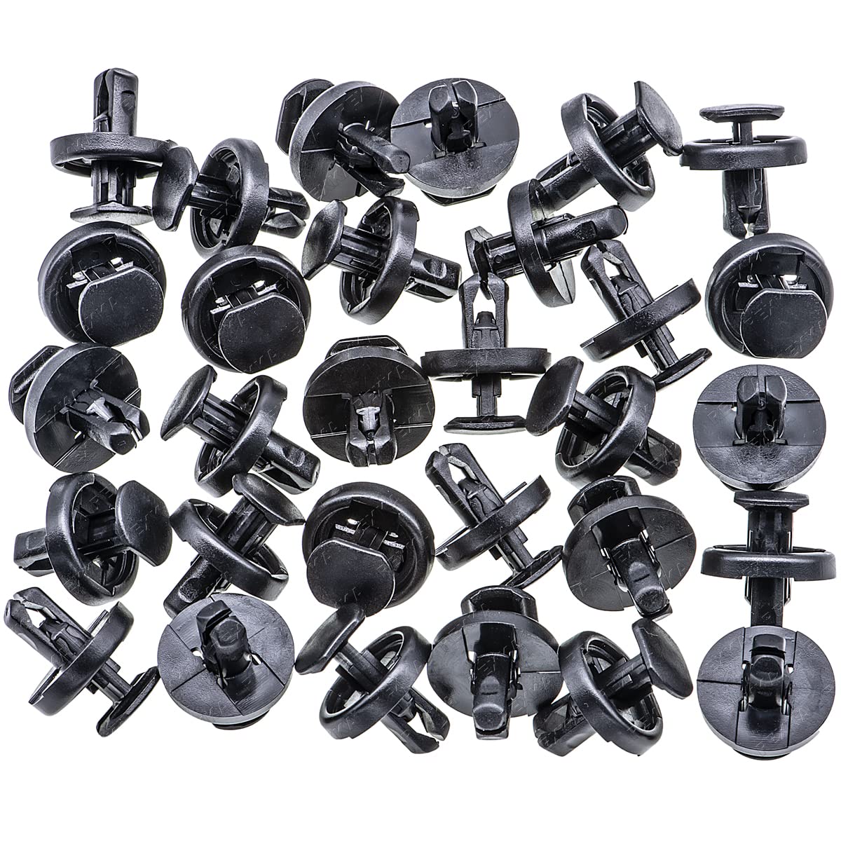 Rexka 30pcs Bumper Cover Radiator Support Splash Shield Wheel Opening Retainer Clips 90467-07220 for Toyota Lexus 4Runner C-HR Camry Corolla Highlander Mirai — image 2