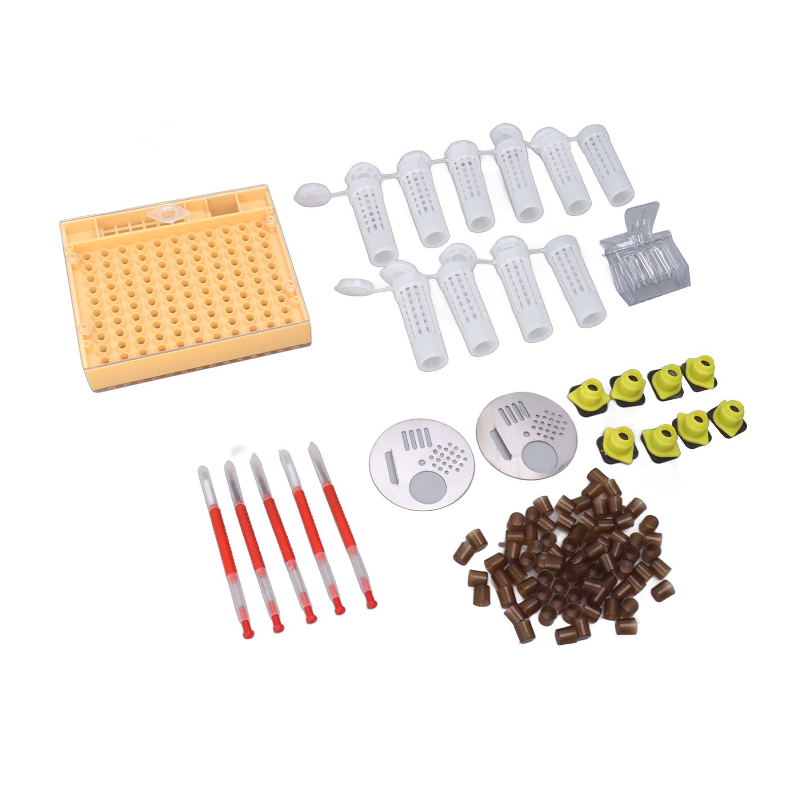 Plastic Queen Rearing System Beekeeping Queen Bee Rearing Grafting Kit Beekeeping Tools Supplies — image 2