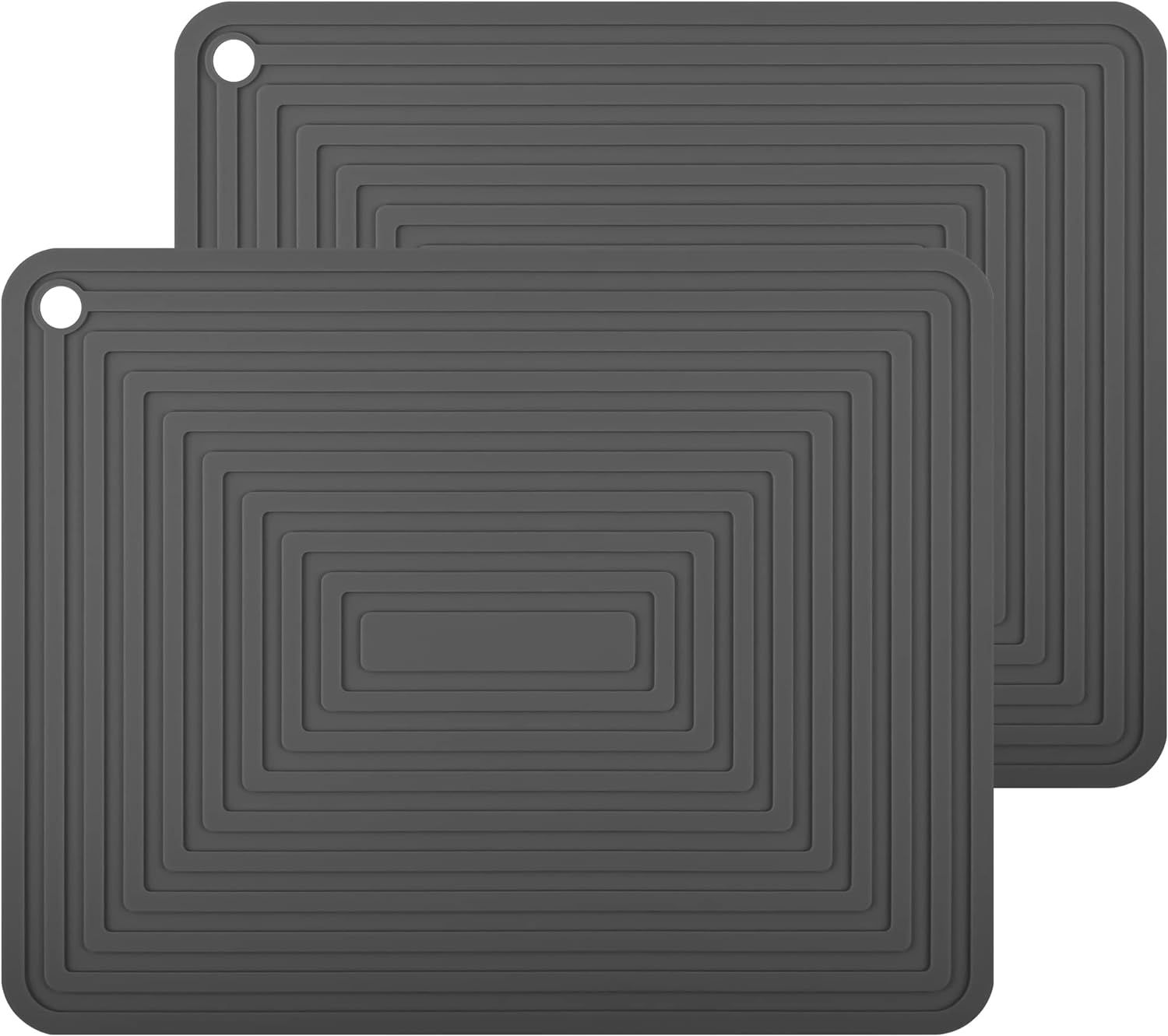 4 pcs,Hot Dishes Pots, Flexible Silicone Hot Pads for Table, Non Slip Silicone Mats, Heat Resistant Mats-Pot Holders-Placemats โ image 4