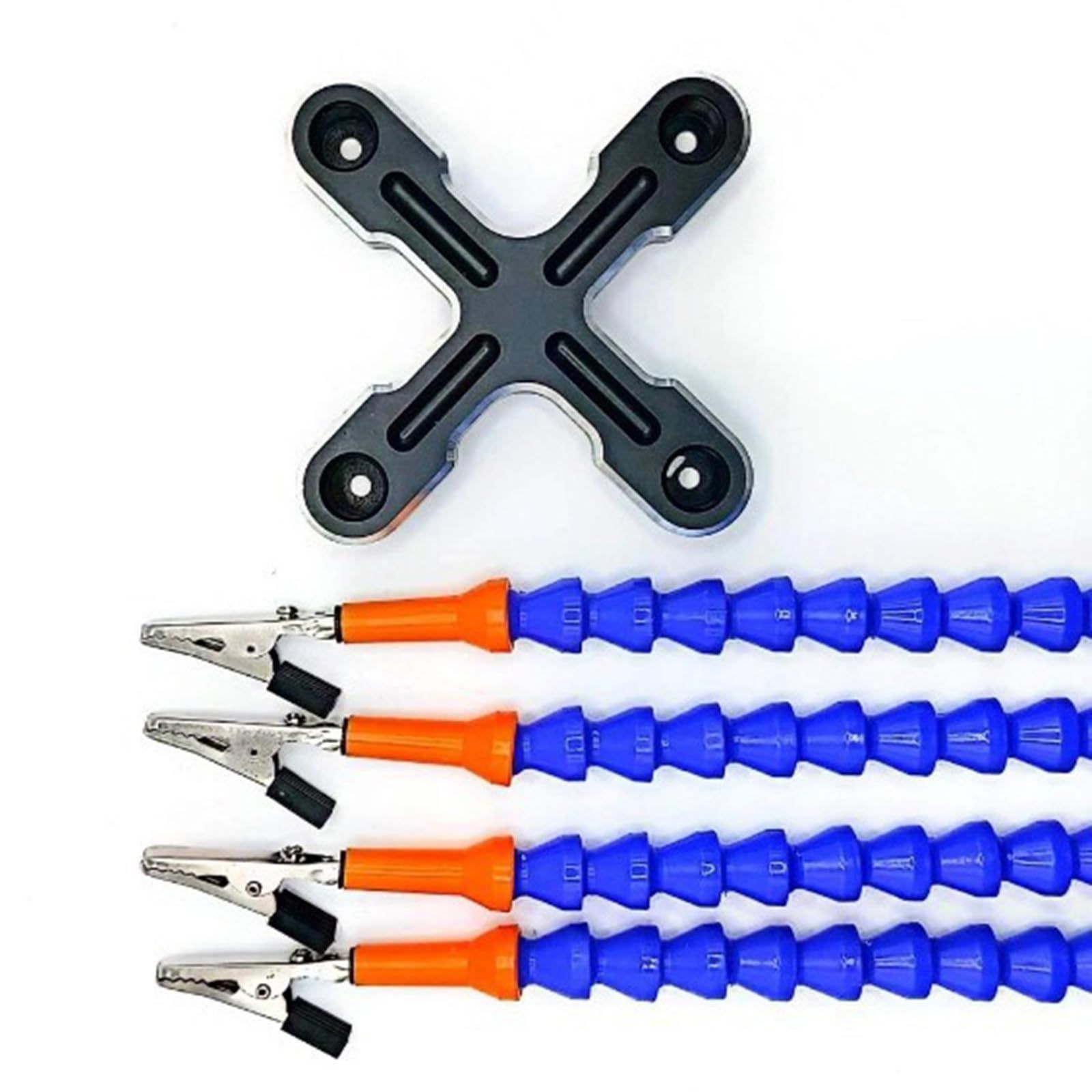 Professional Soldering Aid Helping Hand With Four Flexible Arms And Rotatable Alligators Clips For Craftsmanships โ image 5