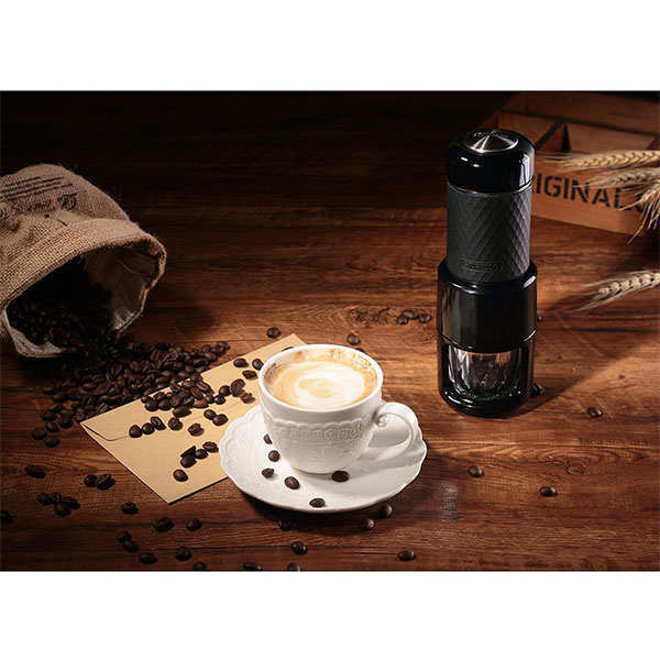 STARESSO Coffee Maker Red Dot Award Winner Portable Espresso Cappuccino Quick Cold Brew Manual Coffee Maker Machines All in One - Pink โ image 6