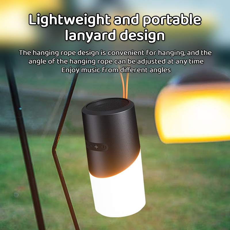 Bluetooth Speaker with LED Mood Lighting – 360° Sound & Light — image 4