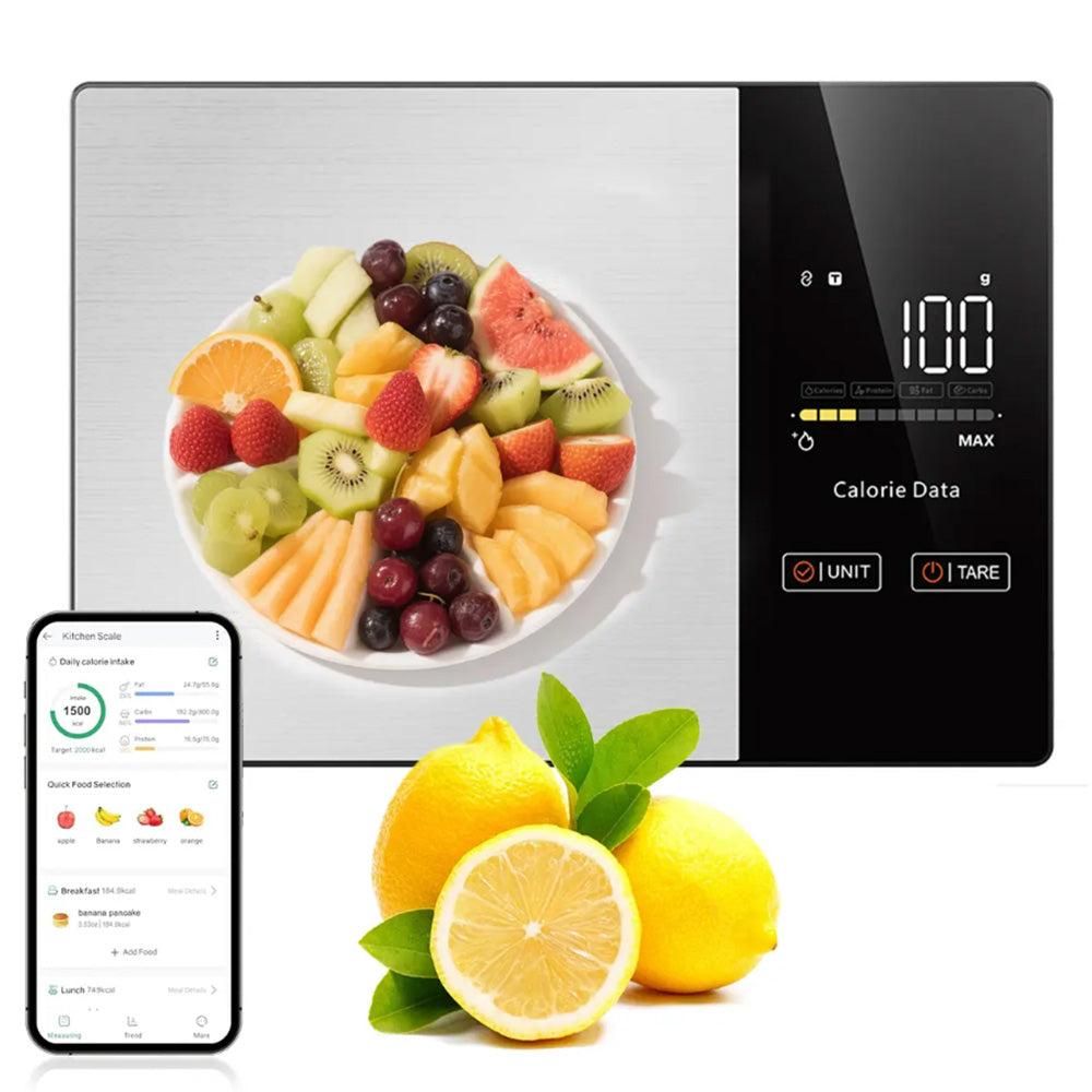 Smart Nutrition Food Scale with LED Display Tracks Calories Fat for Nutrition Tracking โ image 5