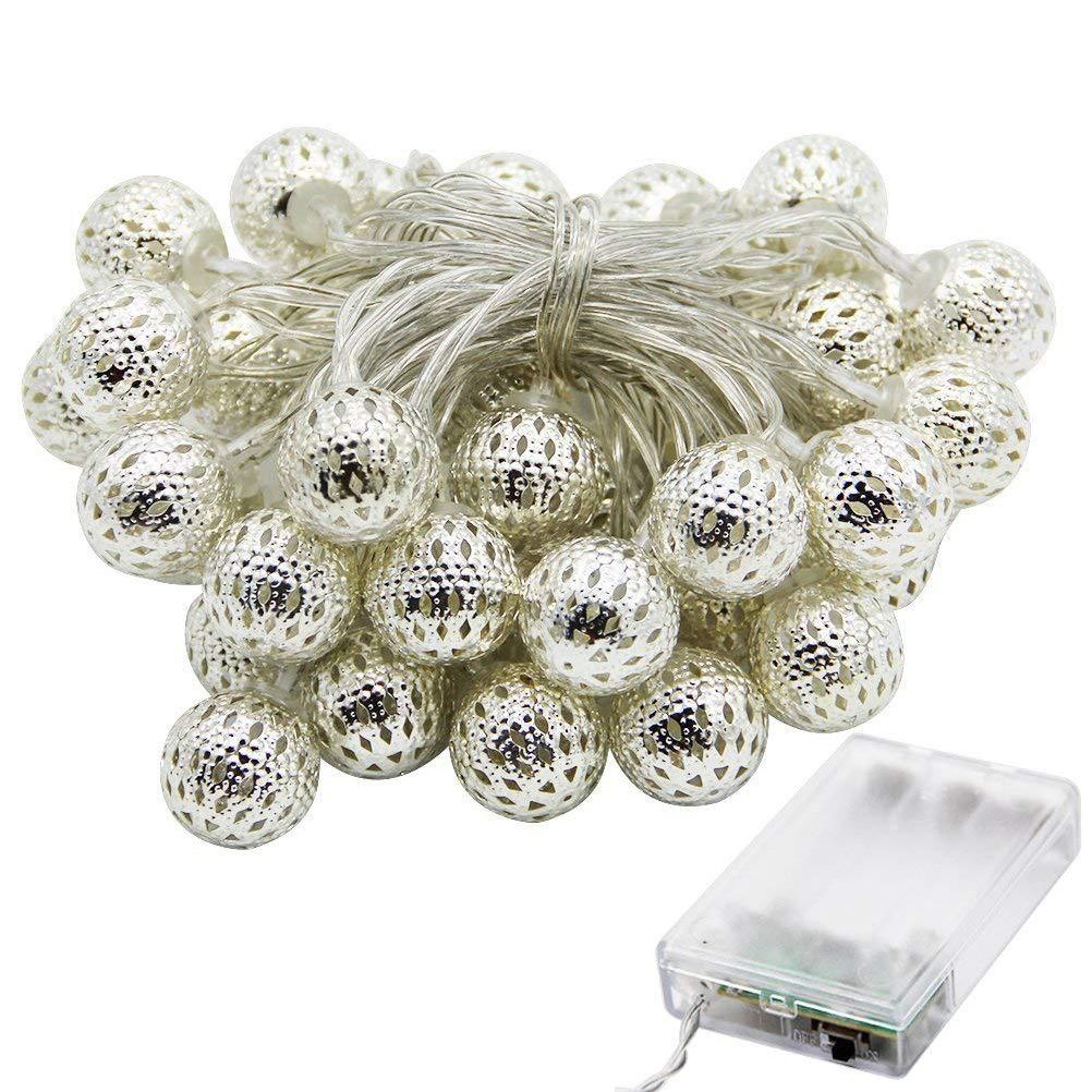 Moroccan Balls Light String 30 LEDs Fairy Light Battery Powered Decorative Light String โ image 2