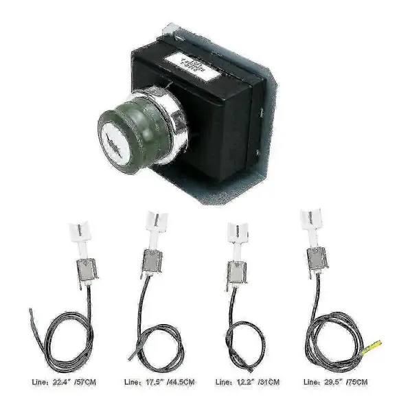 Grill Igniter Kit with 4 Electrodes and Wires for Weber Genesis E330 EP330 S330 CEP330 Gas Grills 2011 and Newer — image 3