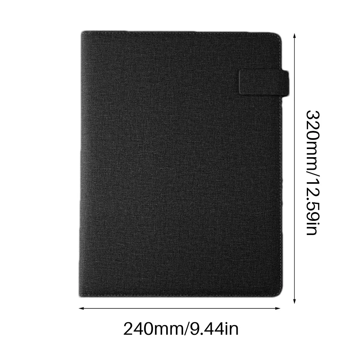 A4 Multifunctional Business File Folder Sturdy for Office Document Paper Storage — image 3