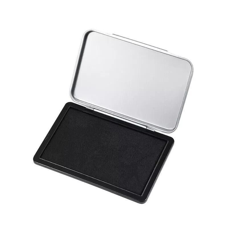 Ink Pad for Rubber Stamps and Fingerprint Crafts Non Toxic Ink for Office and DIY Use - Red โ image 3
