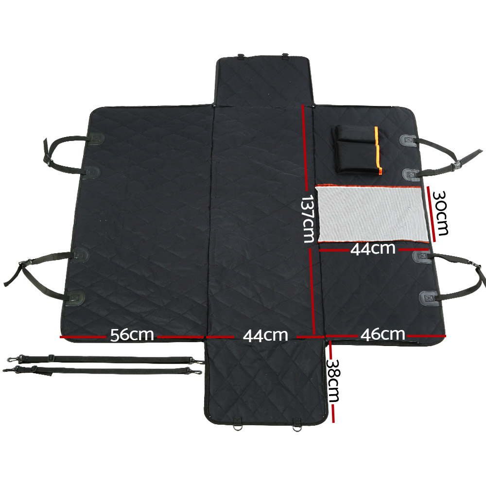 i.Pet Pet Car Seat Cover Dog Hammock Protector Back Waterproof Belt Non Slip Mat โ image 2
