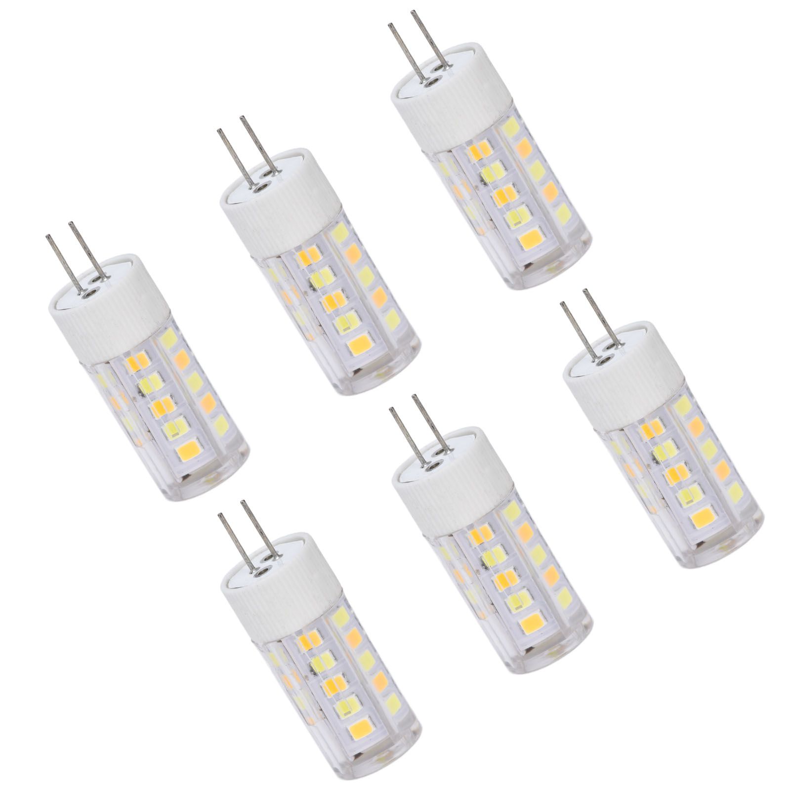 6PCS G4 Light Bulb 3 Light Color 220V Small Ceiling Lamp Bulb Wall Lamp Bulb for Home OfficeG4 3W 32LED — image 2