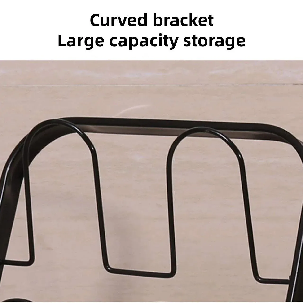 Simple Multi Layer Slipper Storage Rack Organizer for Home Closet Shoe Organizer - Black — image 6
