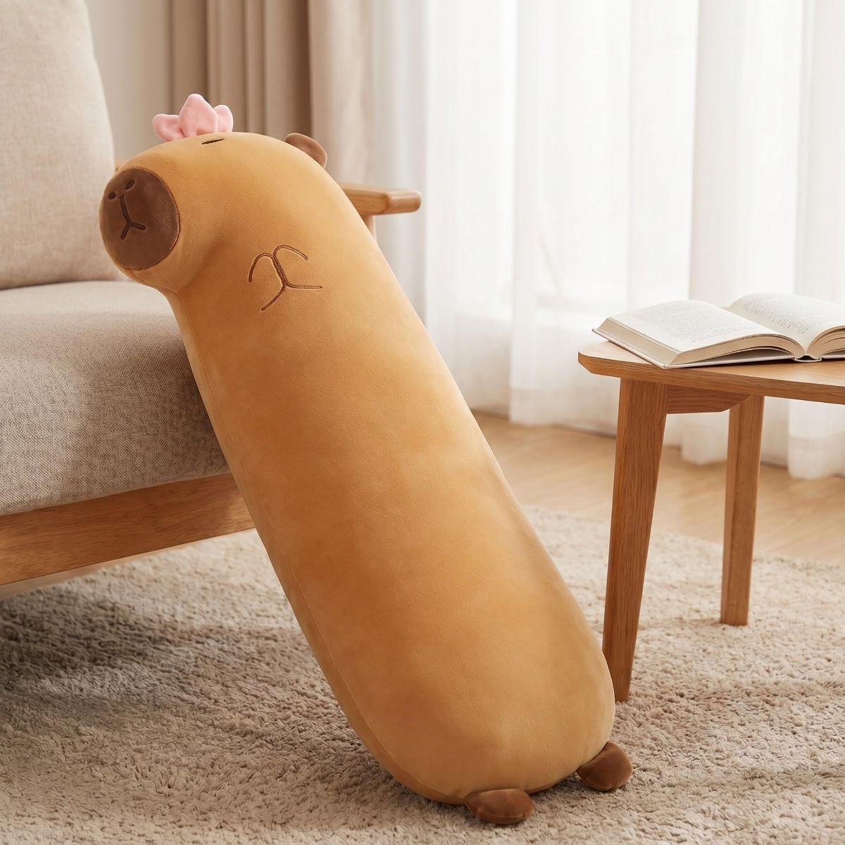 Cartoon Plush Body Pillow Side-Sleeper Pillow Pregnancy Pillow Cute Room Decor 90cm โ image 6