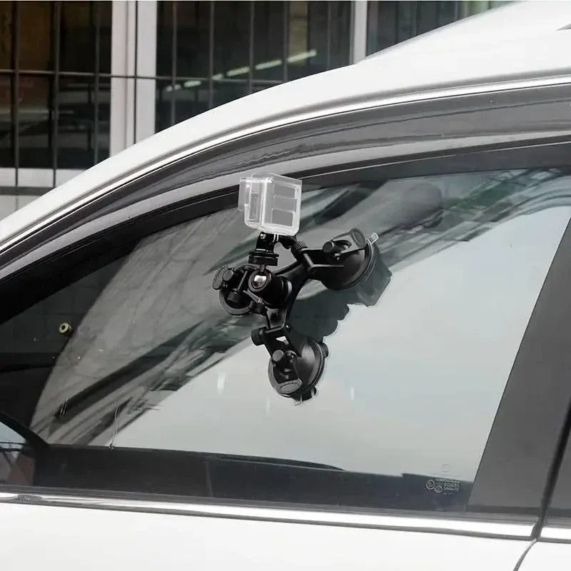 Sports Camera Accessories Three Legged Car Suction Cups Mounting Tool for Camera — image 4
