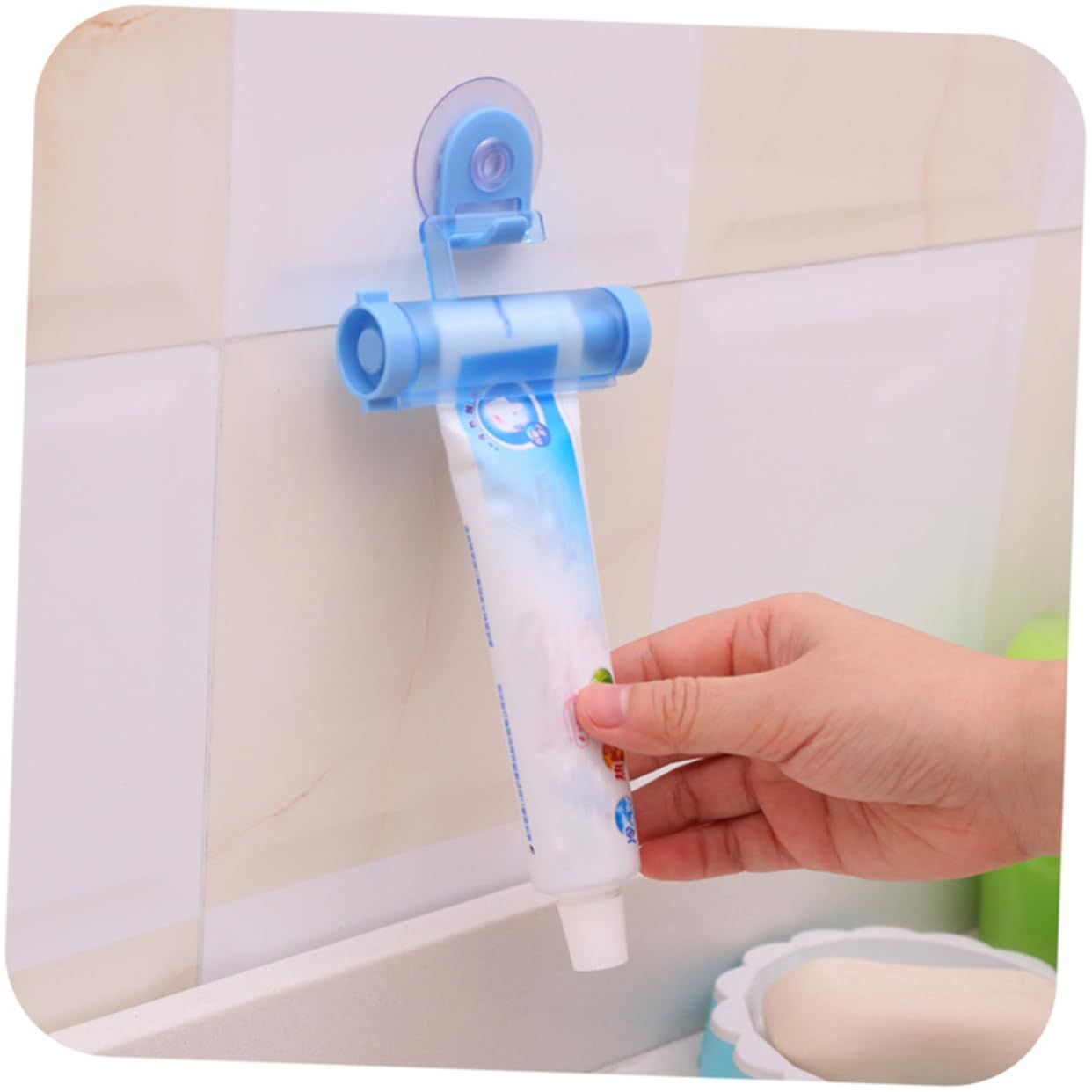 Toothpaste Squeezer Reusable Plastic Rolling Tube Toothpaste Dispenser Suitable for Cosmetics and Toothpaste 4Pcs Fashion — image 3