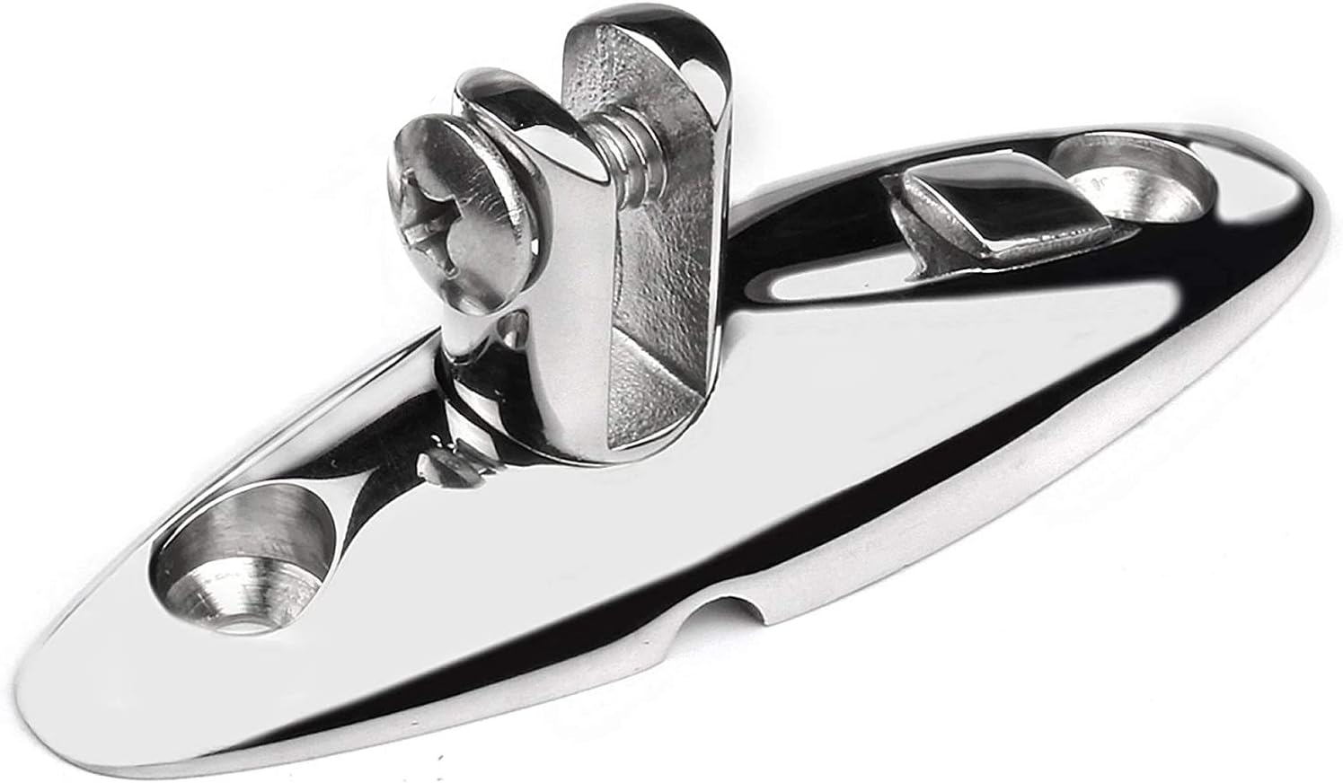 Heavy Duty 360 Degrees Swivel Quick Release Deck Hinge Side Mount 316 Stainless Steel Boat Bimini Top Hardware Without fasterneres