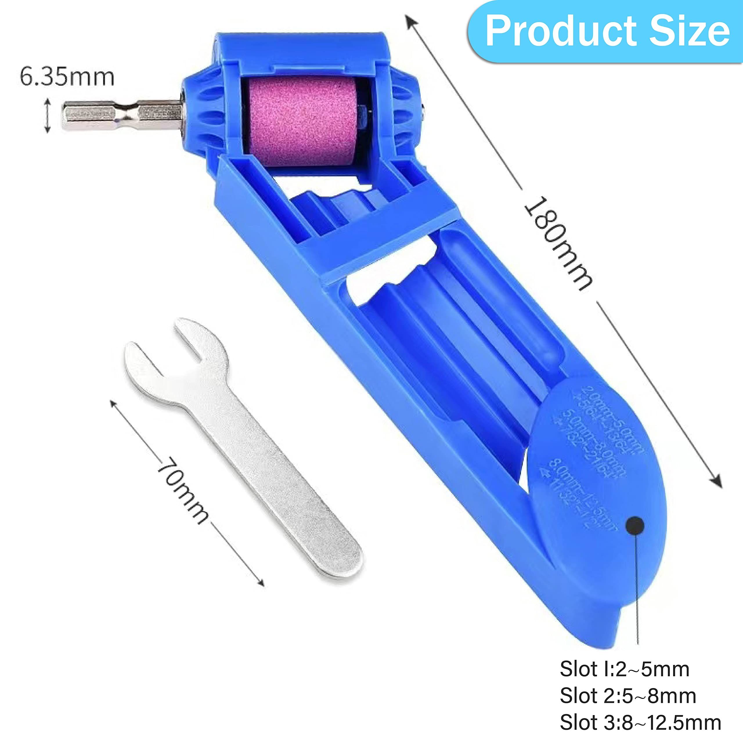 diamond drill bit sharpener twist drill grinder grinding tool drill bit high hardness sharpener diamond hand drill sharpening tool — image 2