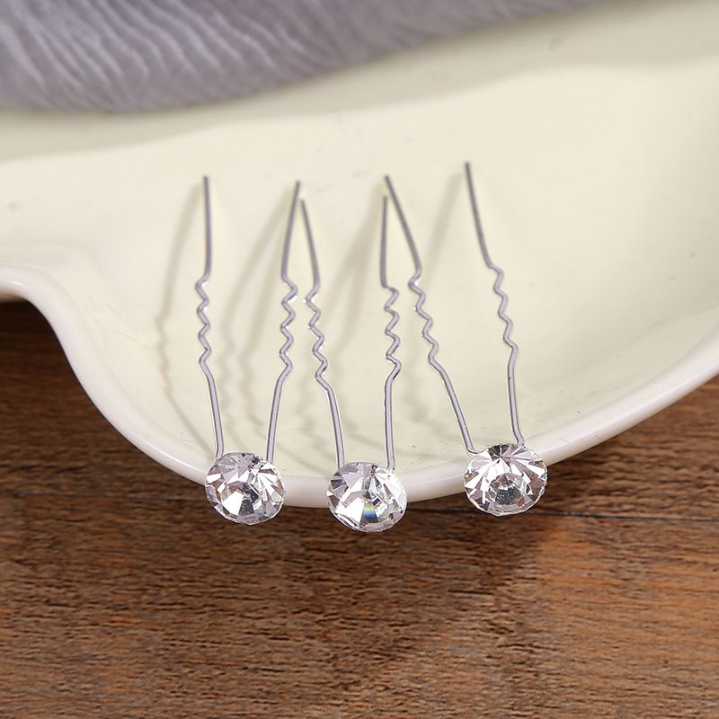 20Pcs Rhinestone Hair Pins Wedding Bridal Hair Accessories Crystal Pearl Hair Clips Flower Spiral Hairstyles Pin Swirl Hair updo โ image 4