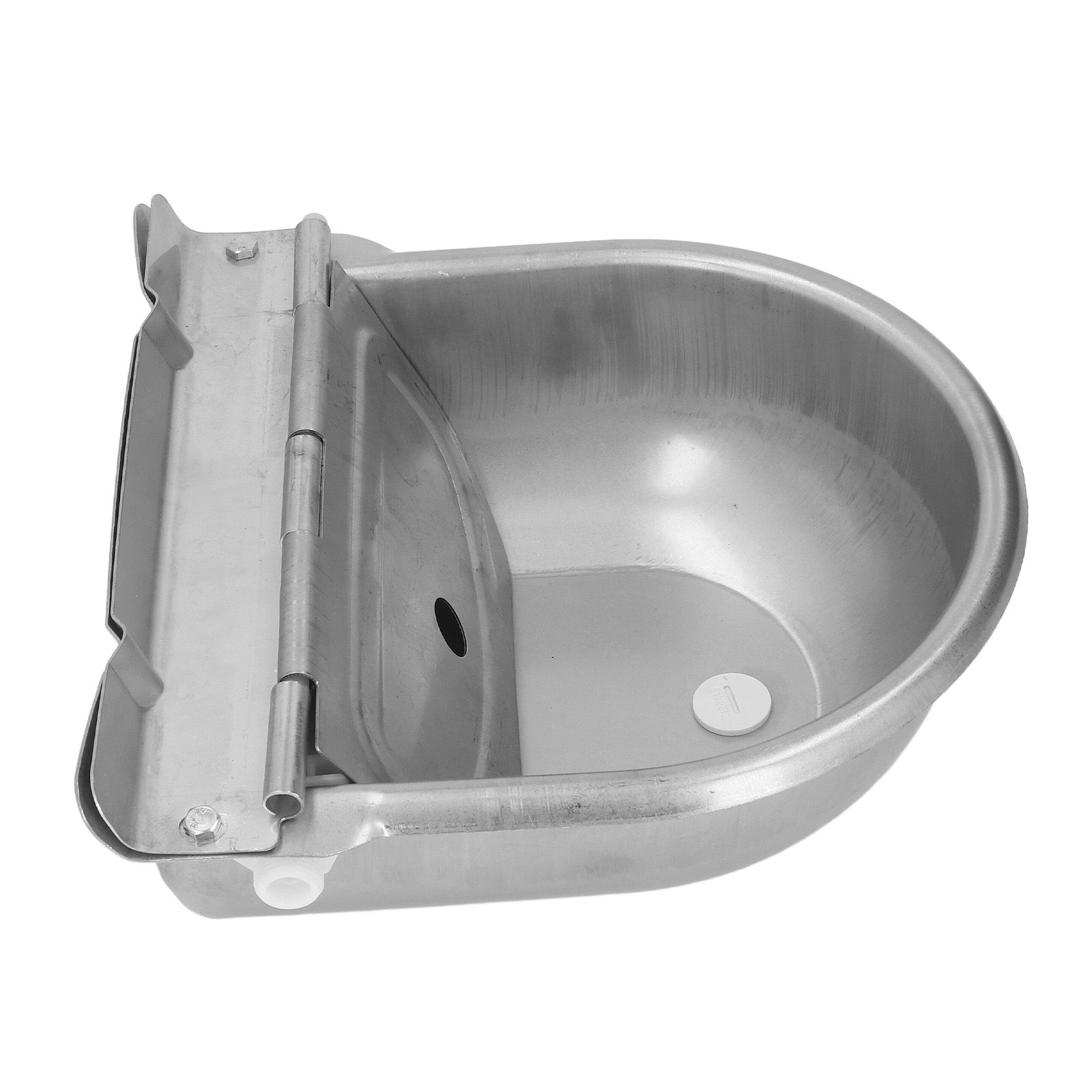 Cow Drinking Bowl Stainless Steel Automatic Water Feeder Livestock Water Drinker Bowl Float Ball Clamshell โ image 2