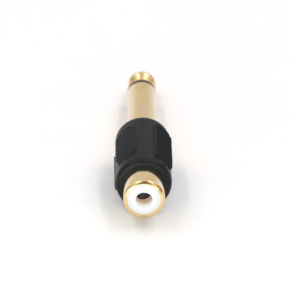 Audio Adapter 6.35mm Mono Male to RCA Female Cable Connector 6-Pack Compatible with Audio Equipment โ image 5