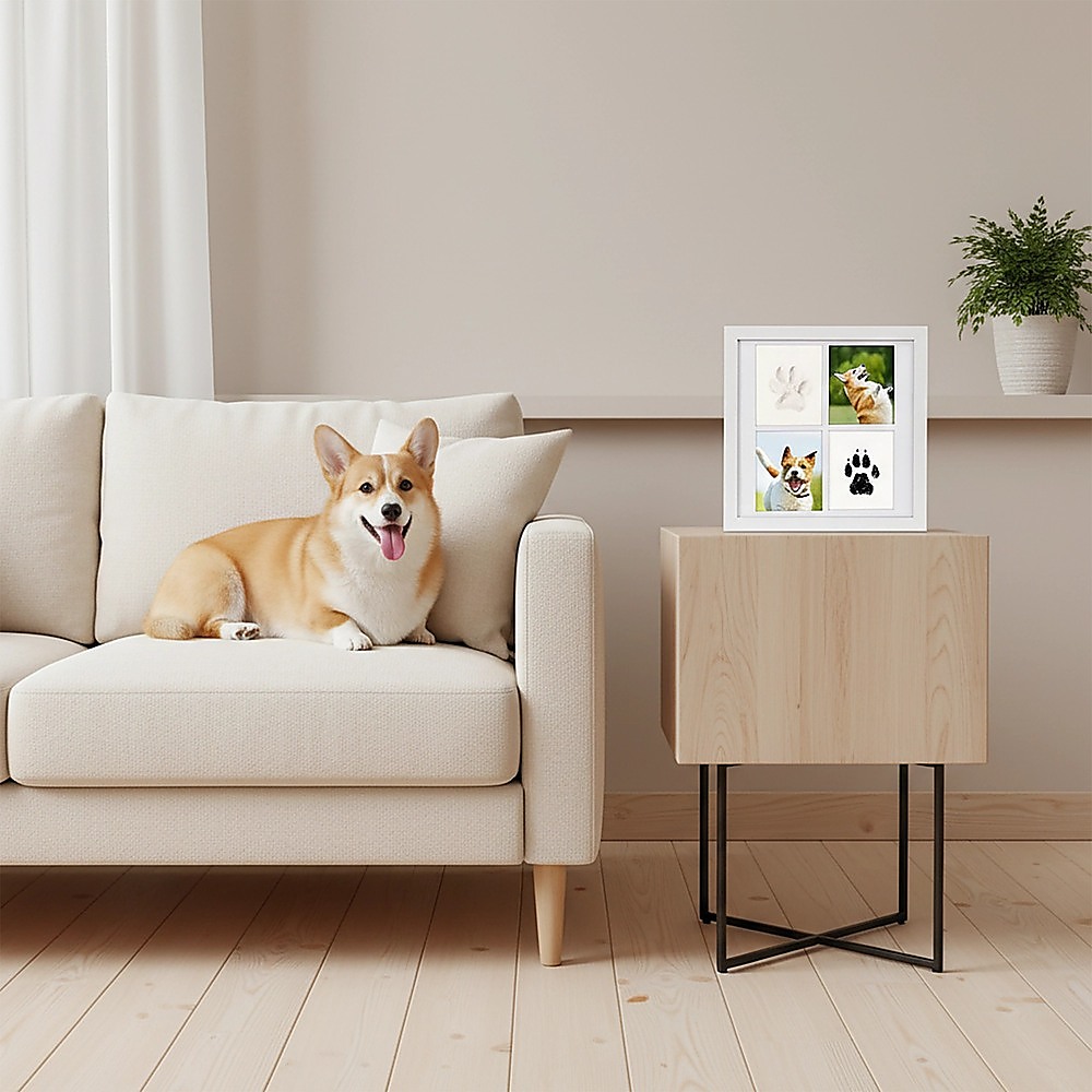 Pet Paw Print Kit DIY Photo Frame for Dogs & Cats Keepsake โ image 5