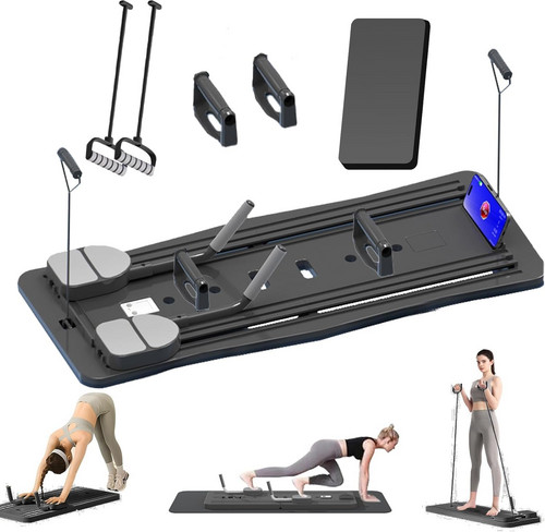 Abdominal Exercise Board Push Up Board Pilates Reformer Set Fitness Equipment — image 5