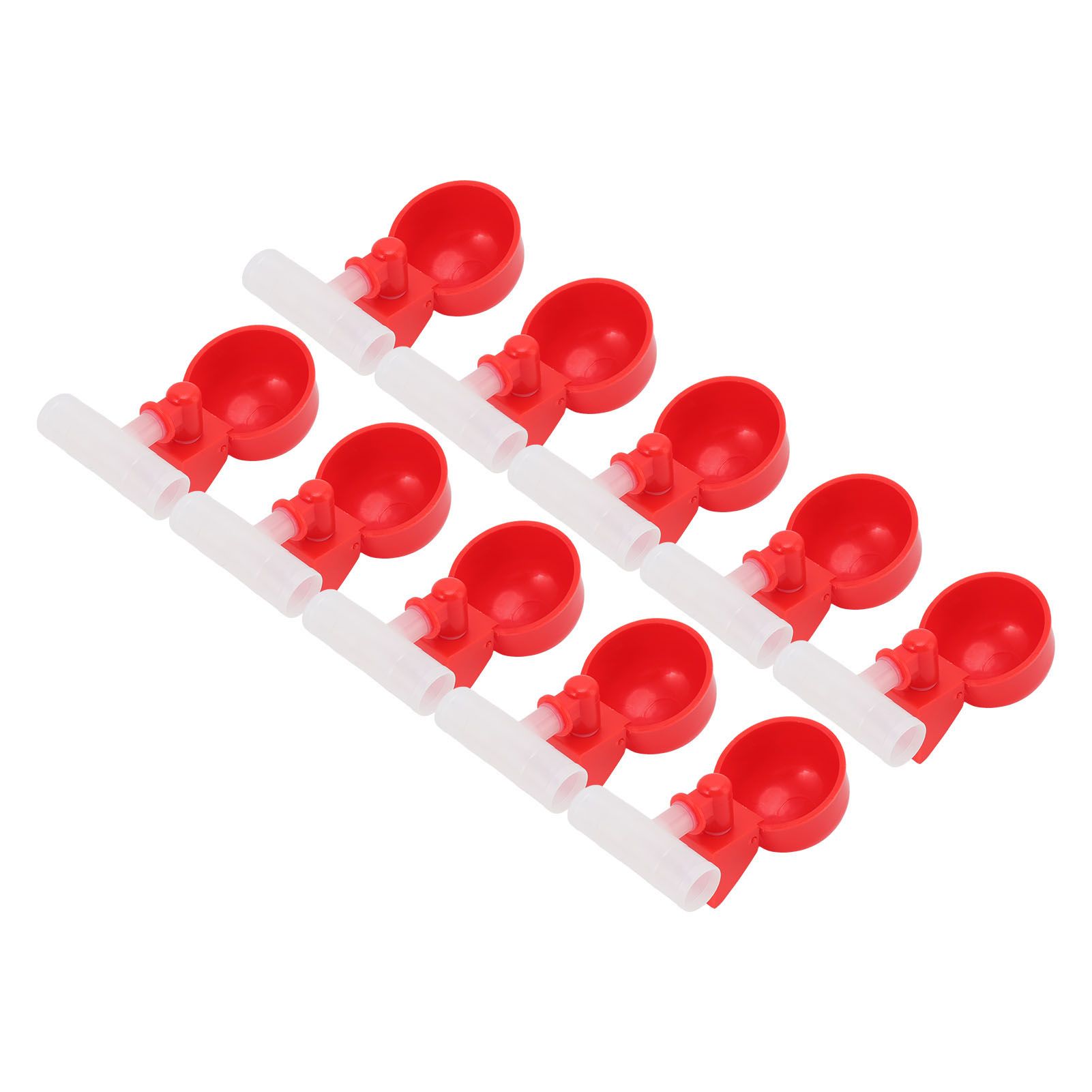 10 Set Chicken Waterer Cups Automatic Filling Prevent Leakage Pigeon Drinking Bowl for Ducks Birds G3/4 โ image 4