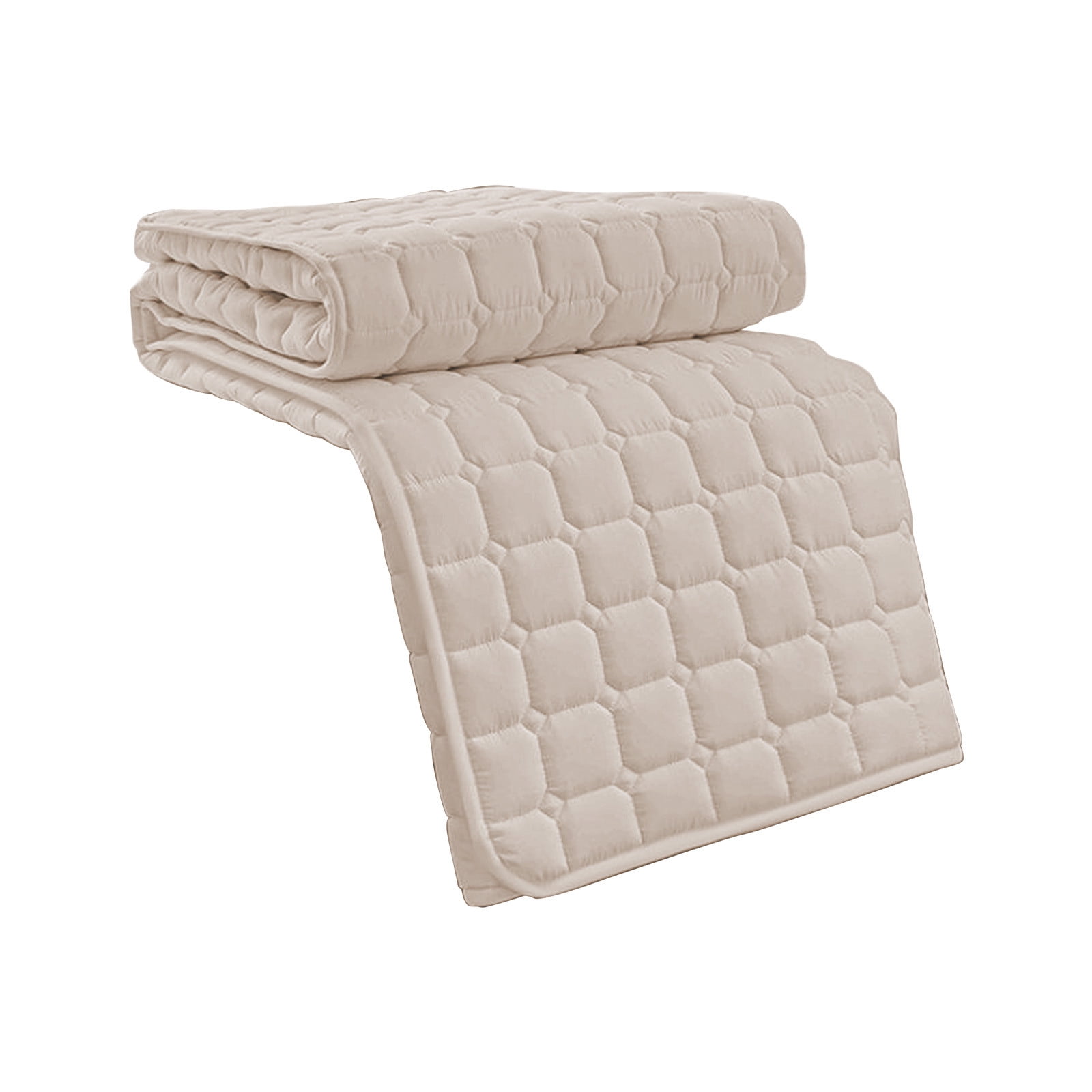 Queen Mattress, 47×78 Inch Floor Mattress, Thicken Floor Sleeping Pad Foldable, Roll Up Mat Easy to Store and Portable, Mattress Suitable for Camping and Guest — image 2