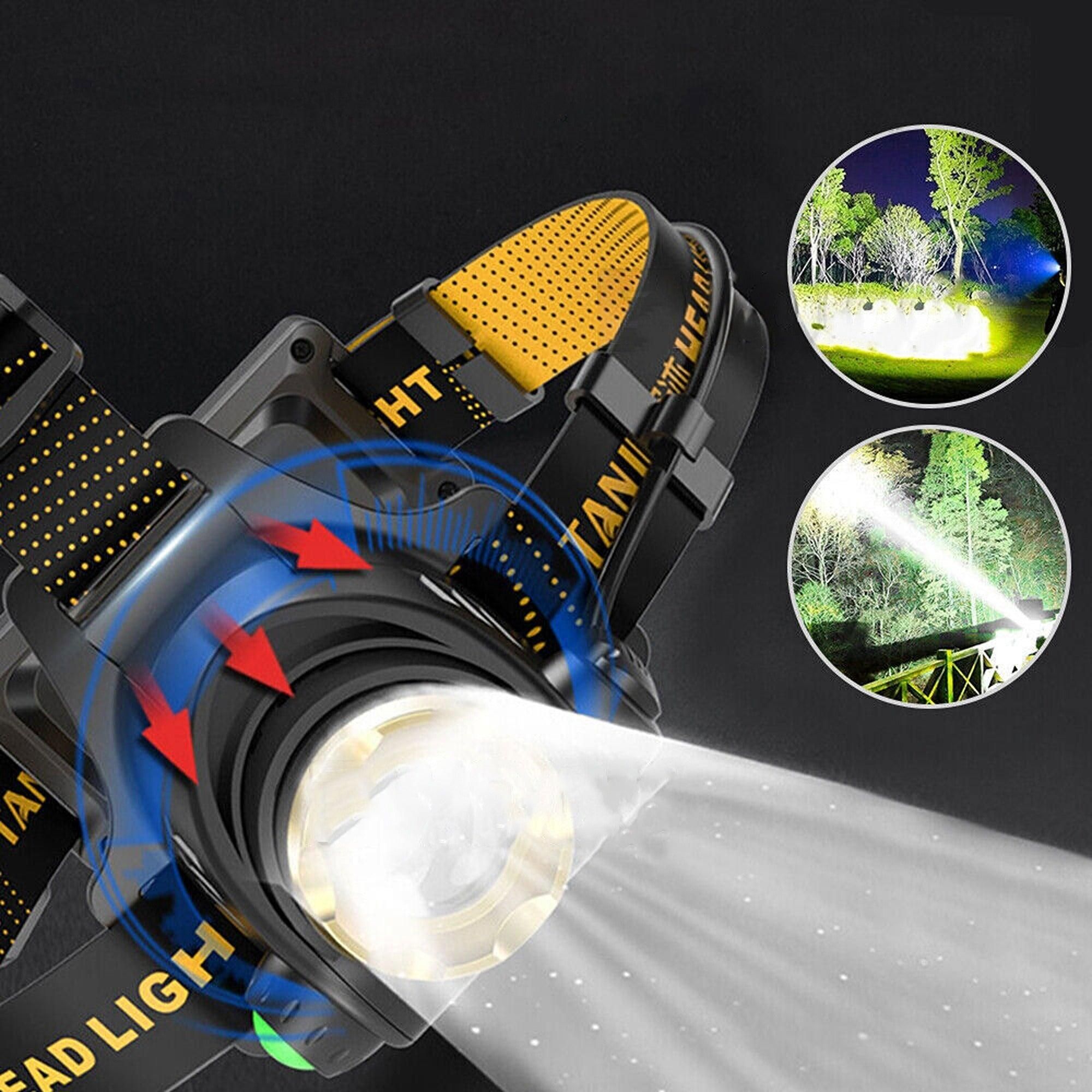 USB Rechargeable 12000000LM LED Headlamp Flashlight Head Torch Lamp โ image 2