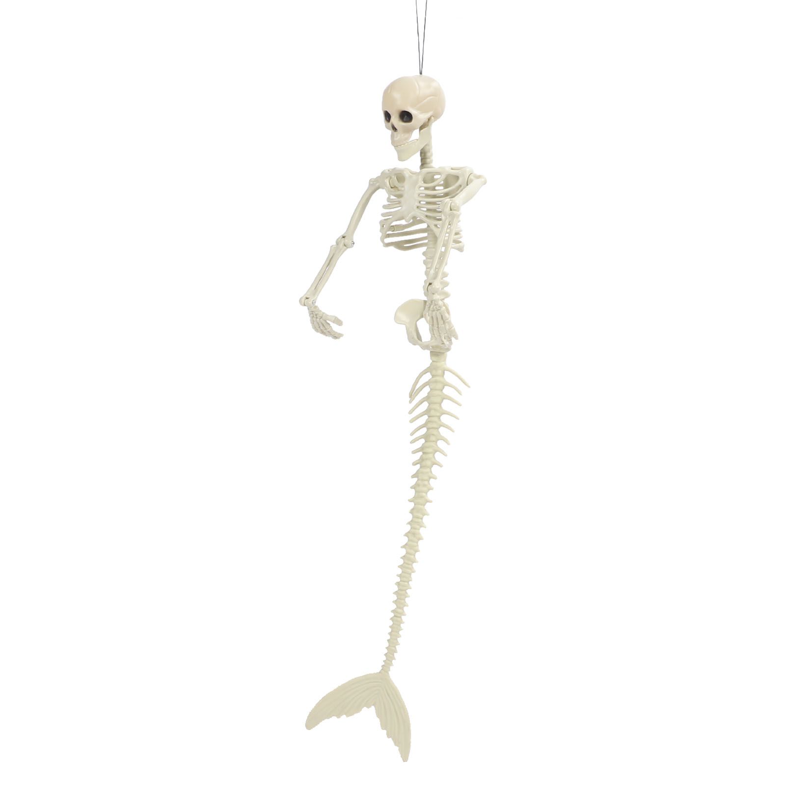 Halloween Skeleton Decoration Realistic Scary Skeleton Figurine Ornament for Haunted House Party Outdoor — image 5