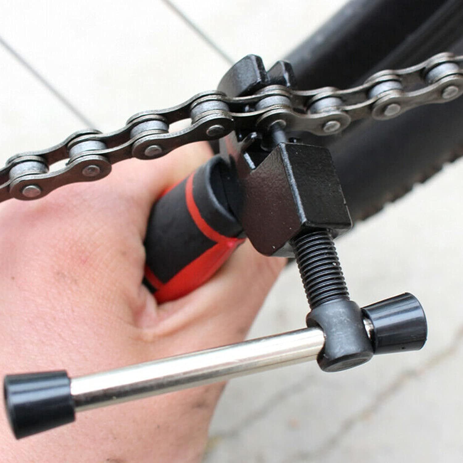 Bike Chain Splitter Cutter Breaker Universal Bike Chain Tool Bicycle Cycling Steel Repair Tool Bicycle Remove and Install Chain โ image 3
