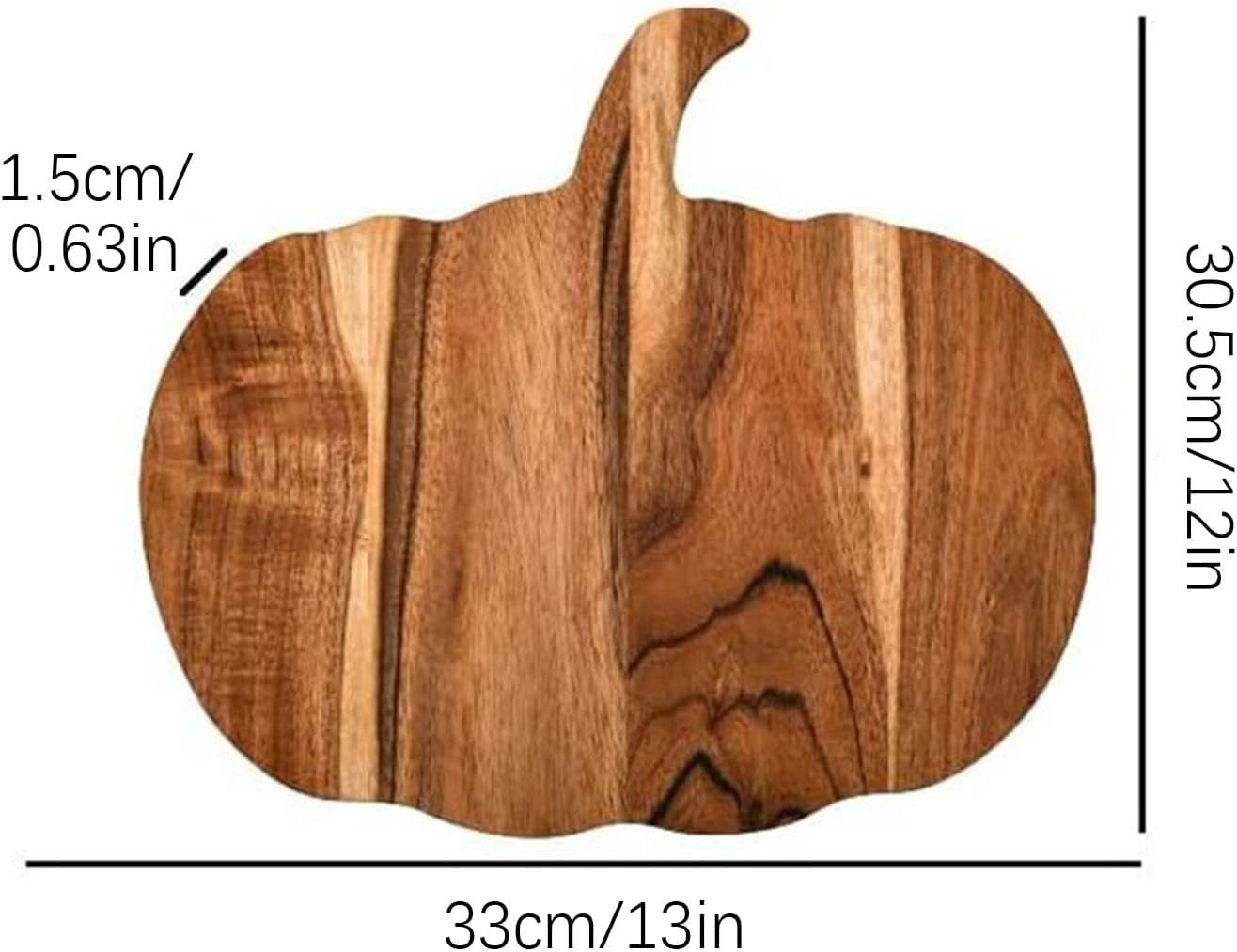 Cooking Utensils, Kitchen Pumpkin Cutting Board Halloween Charcuterie Wooden Boards Halloween Pumpkin Shaped Wood Cutting Board Cooked Food Wooden Board for โ image 2