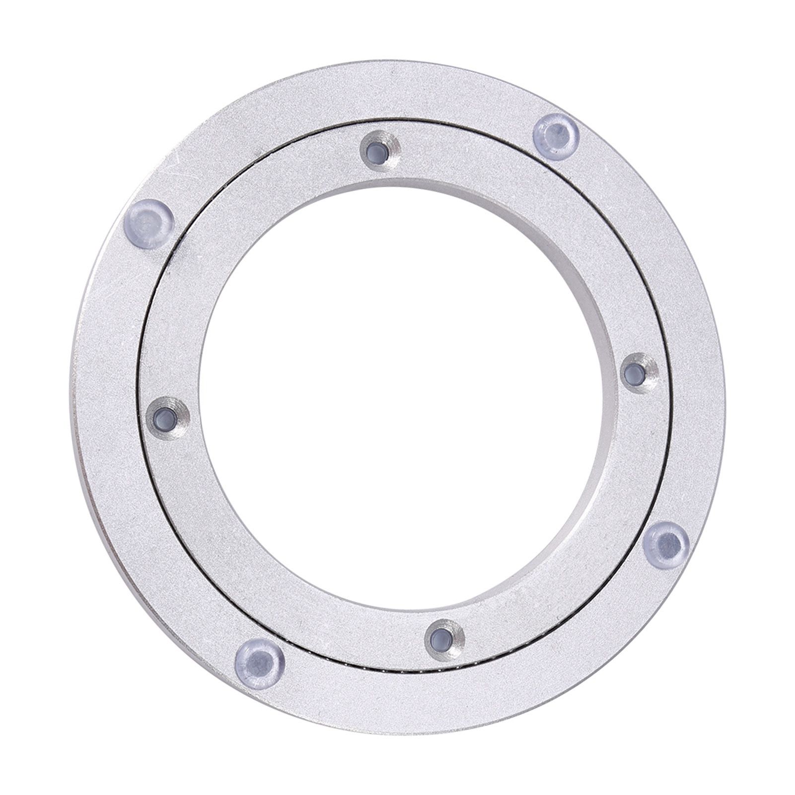 Heavy Duty Aluminium Alloy Rotating Bearing Plate Turntable Round Dining Table — image 5