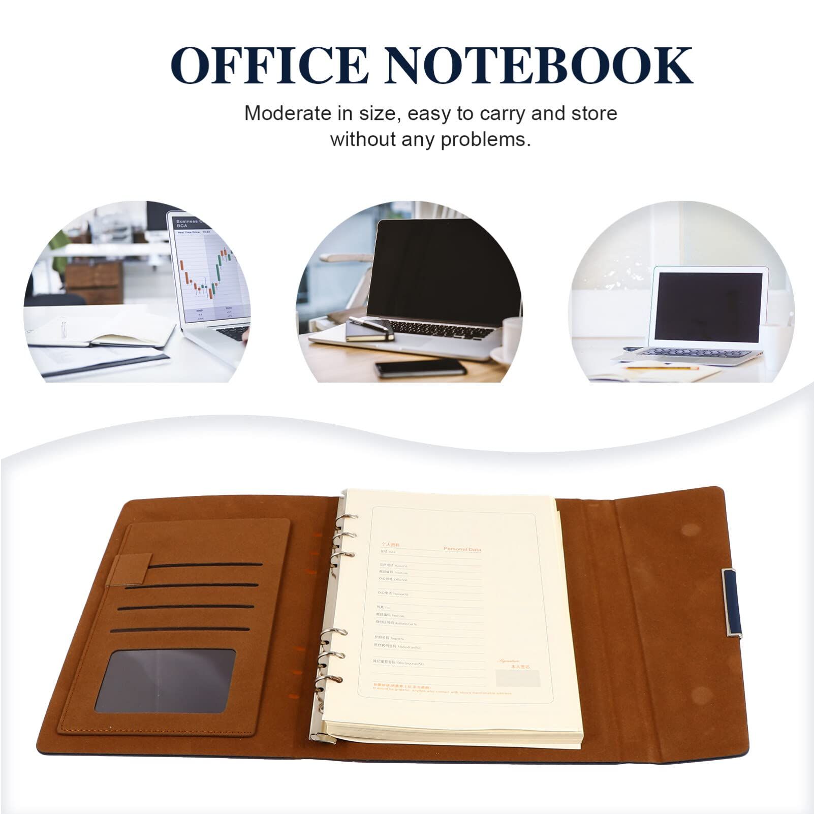 Business Notebook Office Notebook Schedule Notebook Academic Weekly Planner Notebook A5 Travelers Notebook — image 3