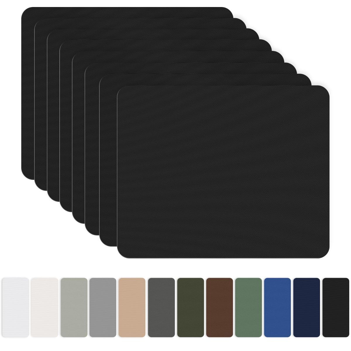 8 Pieces 7.87 x 5.9 inch Nylon Repair Patches Nylon Fabric Patch Self-Adhesive Fabric Repair Tape Waterproof Lightweight Outdoor Gear Patch Kit for Down Jacket — image 2