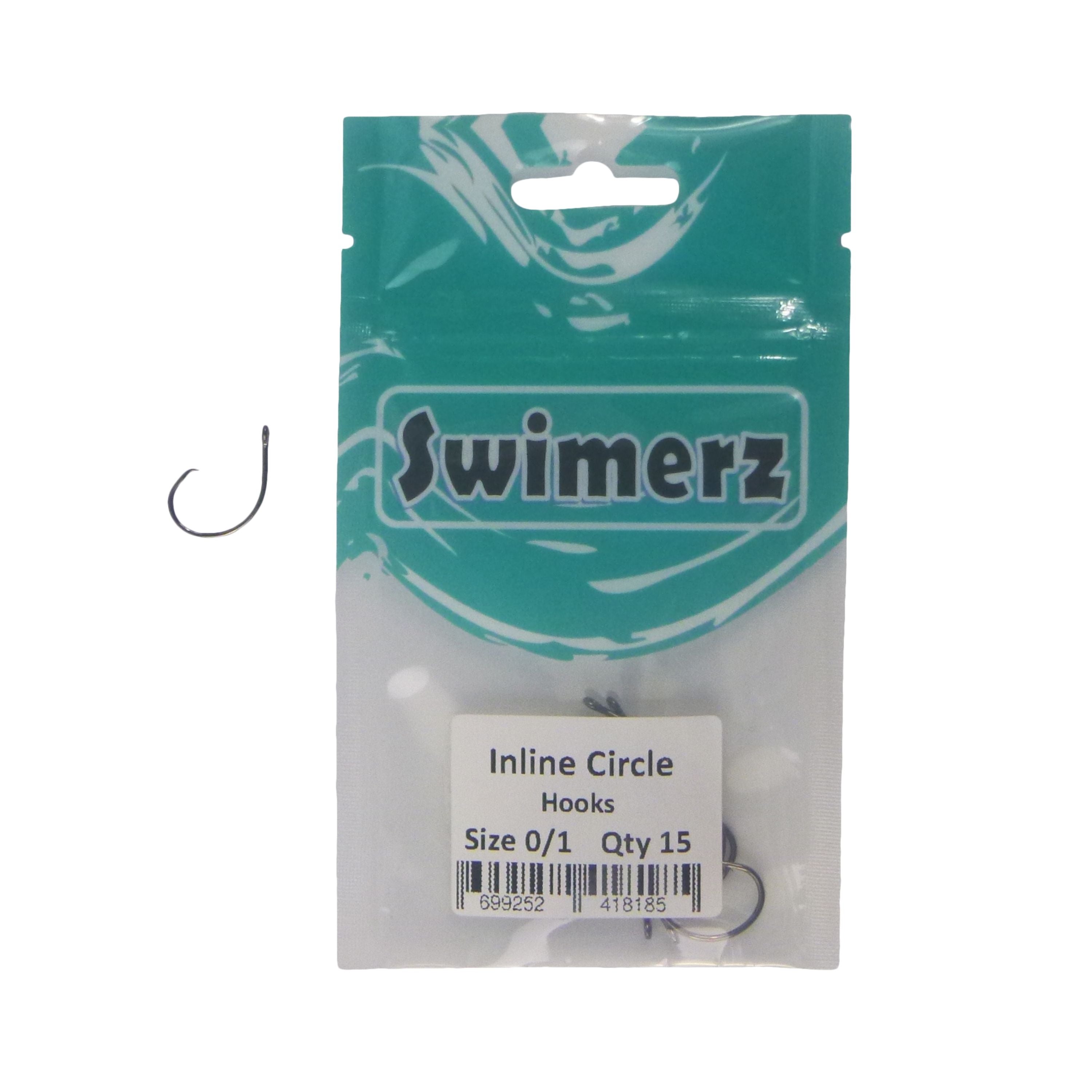 Swimerz 0/1 Inline Circle Hook 15 Pack — image 2