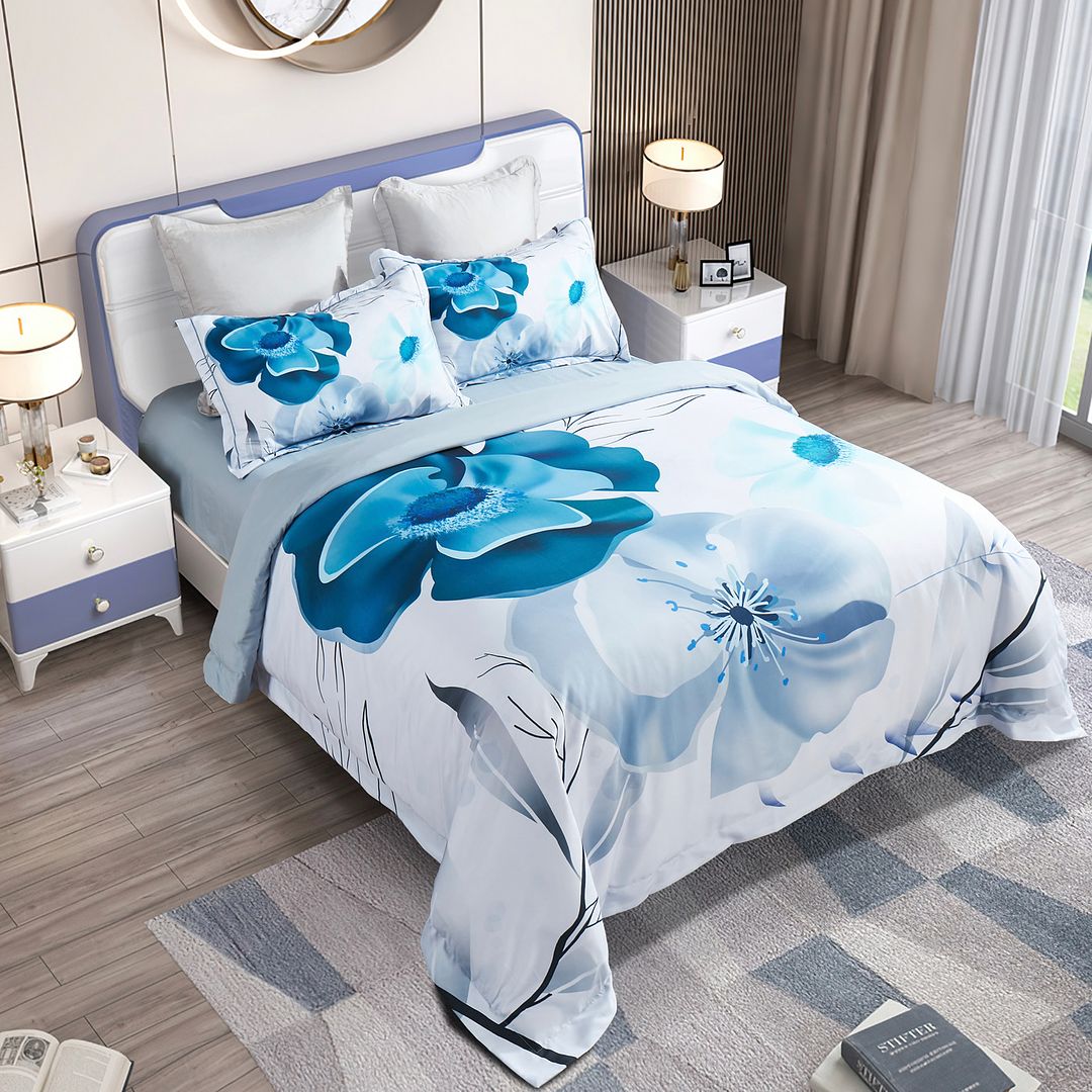 Julieta Floral Quilt Cover Set - King Size โ image 2