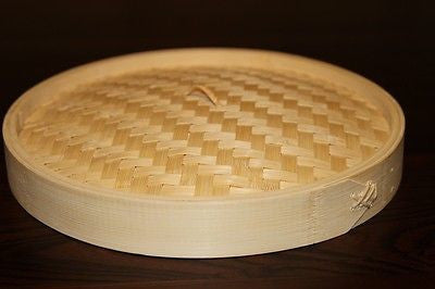 9 Inch Bamboo Steamer Set-2 Steamer Baskets With 1 Lid โ image 5