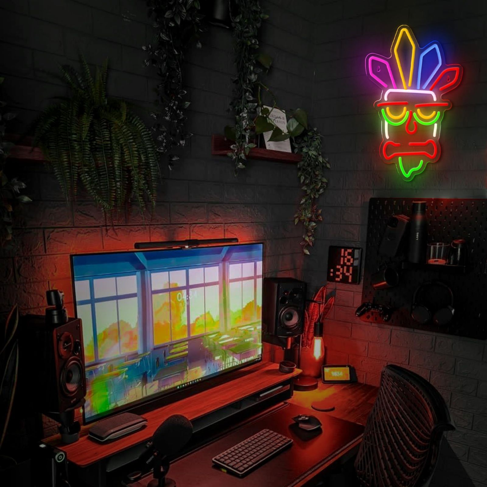 neon wall light — image 3
