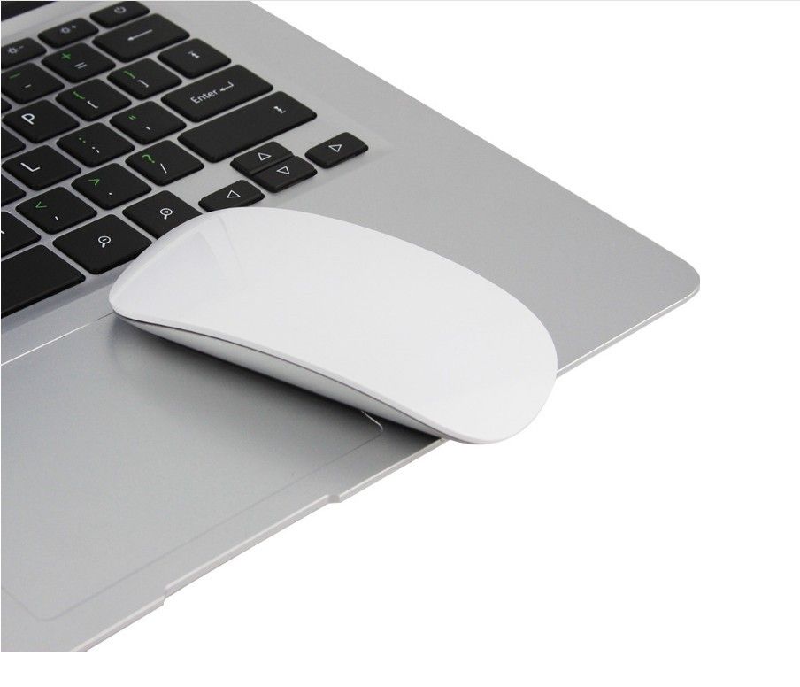 Apple Magic Mouse: Wireless, Bluetooth, Rechargeable. Multi-Touch Surface Thin Magic Mouse Slim Rechargeable Wireless- White — image 3