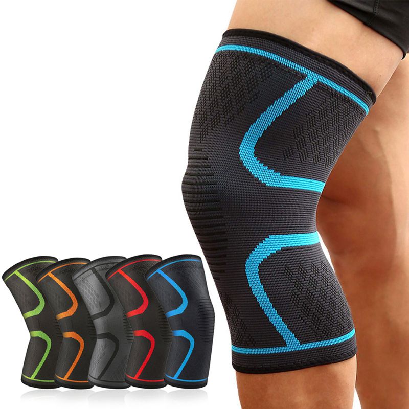 Worhdefence Knee Pads Nylon Basketball Sports Blue [Single Pack]] [XXL code] recommend weight 95.00 kg-110.00 kg — image 3