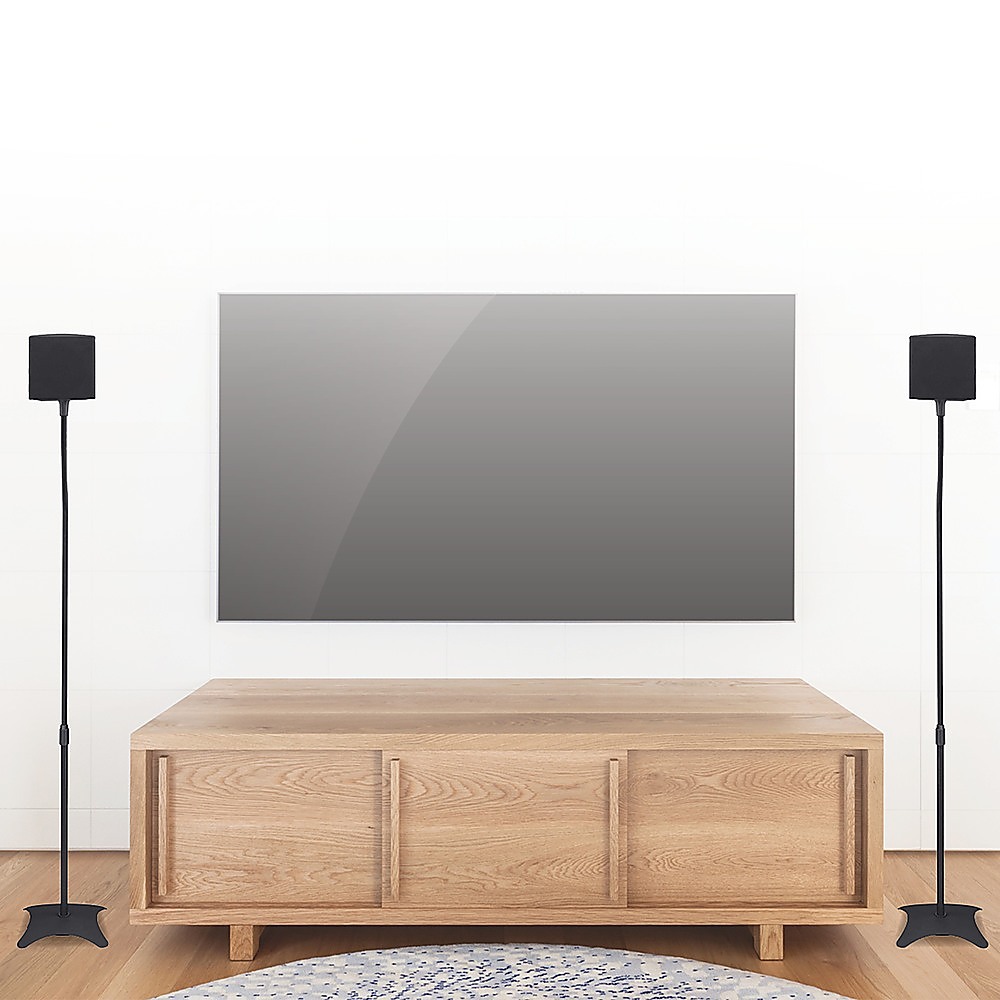 2pcs Speaker Stands Stand Rear Surround Sound Satellite Speakers Adjustable โ image 2