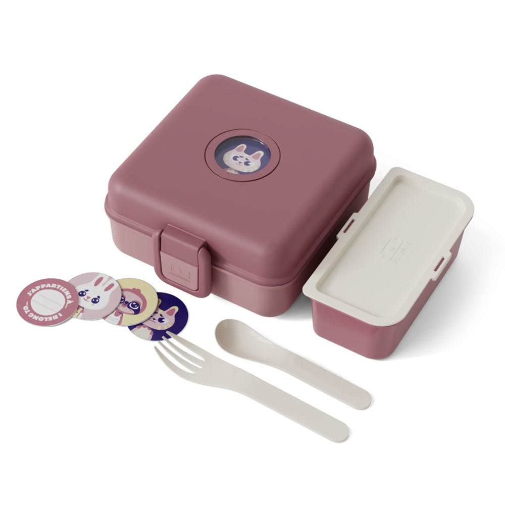 Monbento Mb Sandwich Lunch Box Snacky - Pink Blush — image 4
