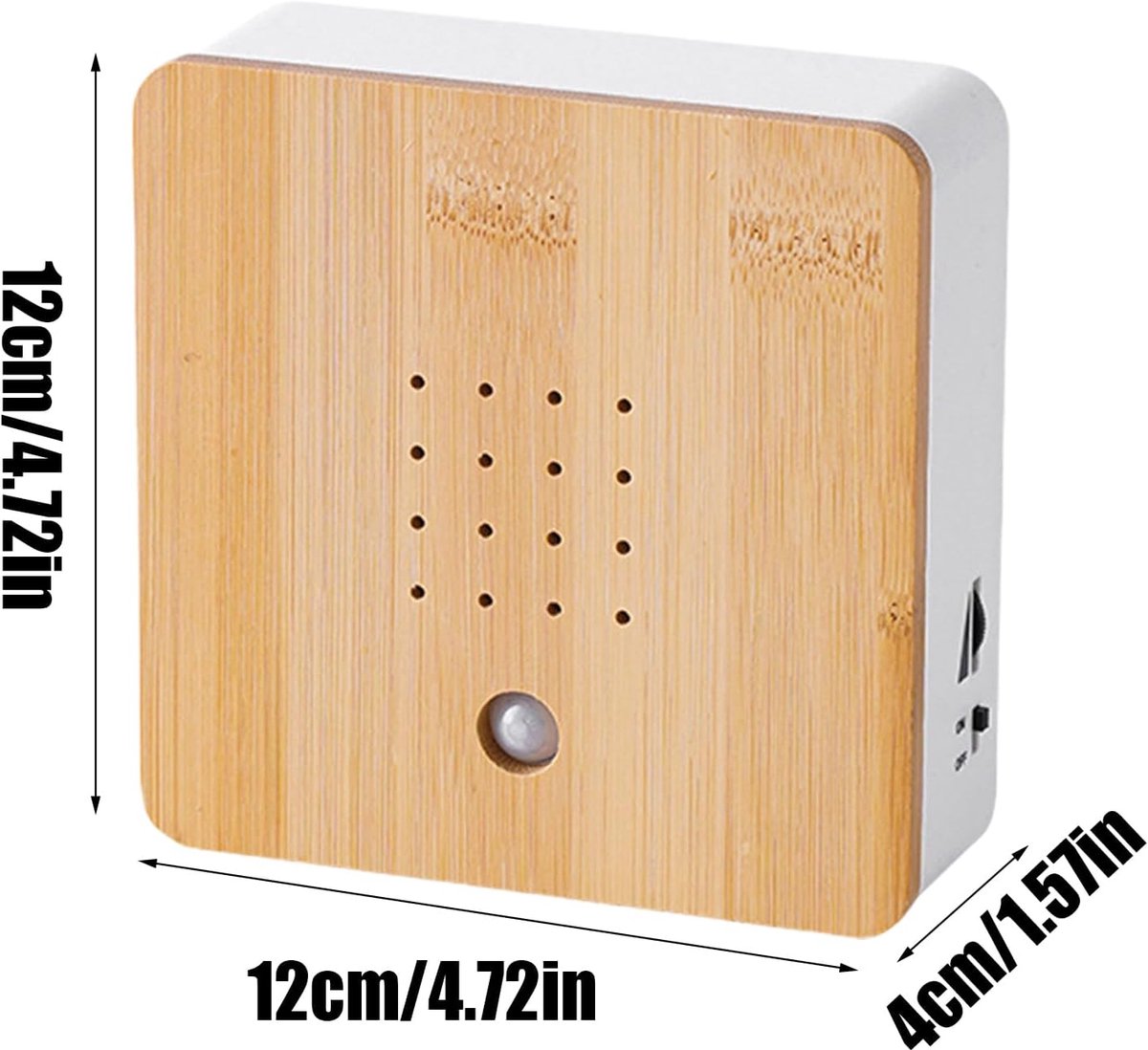 Birdhouse With Sound - Bird Sound House - Bird Sound Box - Zwitscher Box for Toilet or Bathroom - Natural Sound Box - Motion Detector - Bird Tweet - Natural — image 5
