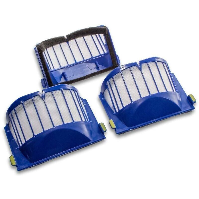 3 Pack HEPA Filters Compatible with iRobot Roomba 600 Series AeroVac 600 620 630 650 660 Vacuum Cleaner