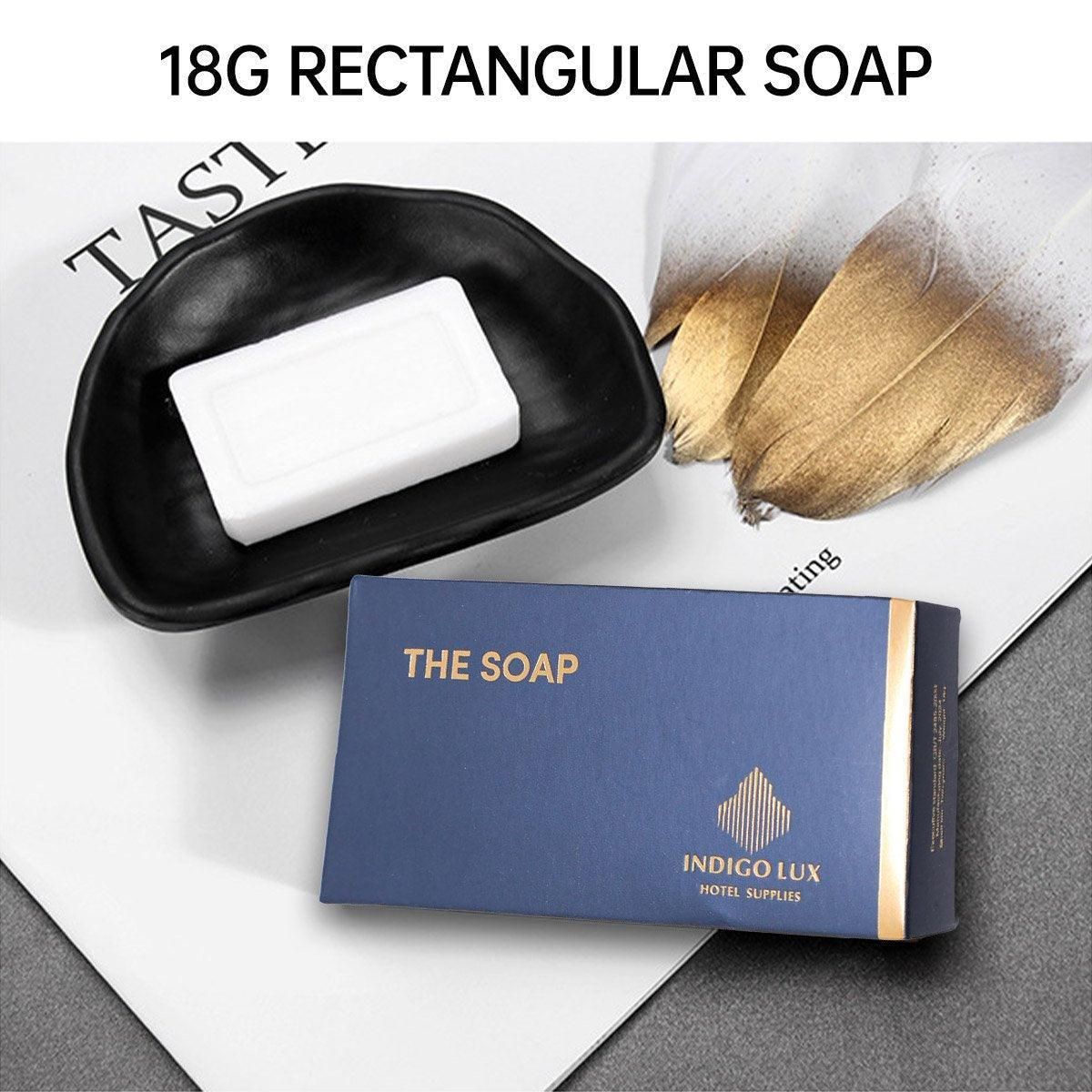 50pcs Hotel Soap Bars for Guesthouse Bathroom Travel Toiletries Set Hotel Use - Round โ image 5